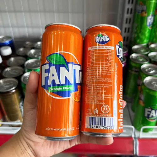 Nước Ngọt Thái Lan Fanta Mix Đủ Vị Dạng Khay 24 Lon (330ml/Lon)