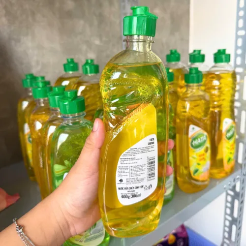 Nước Rửa Chén Sinh Học Hata Cleaners 400g - Nước Rửa Chén Hata Hương Chanh