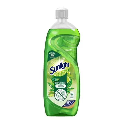 Nước Rửa Chén Sunlight Extra Khử Mùi Tanh Hương Matcha Trà Nhật 750ml