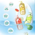 Nước Rửa Chén Top Gia Hương Bưởi Hồng 1kg/Chai