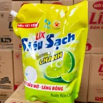 Nước Rửa Chén Túi LIX Siêu Sạch Hương Chanh 3.2kg