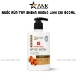 Nước Rửa Tay Diệt Khuẩn SHENA Tinh Chất Nấm Linh Chi 500ml