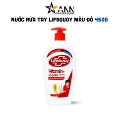 Nước Rửa Tay Lifebuoy Bảo Vệ Vượt Trội Chai 450g  - Chai Đỏ