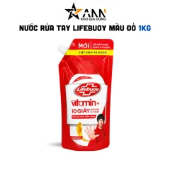 Nước Rửa Tay Lifebuoy Bảo Vệ Vượt Trội Túi 1kg - Túi Đỏ