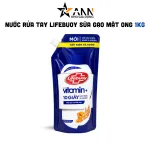 Nước Rửa Tay Lifebuoy Sữa Gạo Và Mật Ong Túi 1kg - Túi Xanh Dương