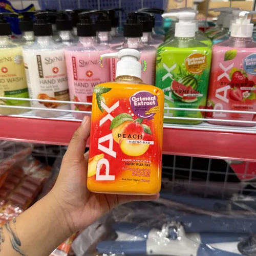 Nước Rửa Tay PAX Hương Đào 600ml