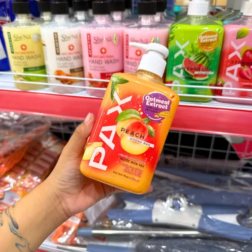 Nước Rửa Tay PAX Hương Đào 600ml