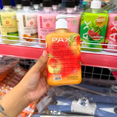 Nước Rửa Tay PAX Hương Đào 600ml