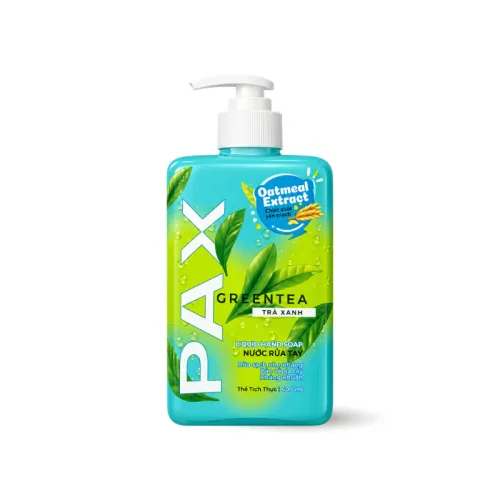 Nước Rửa Tay PAX Hương Trà Xanh 600ml
