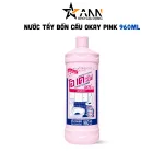 Nước Tẩy Bồn Cầu Okay Pink 960ml Thái Lan