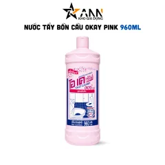 Nước Tẩy Bồn Cầu Okay Pink 960ml Thái Lan