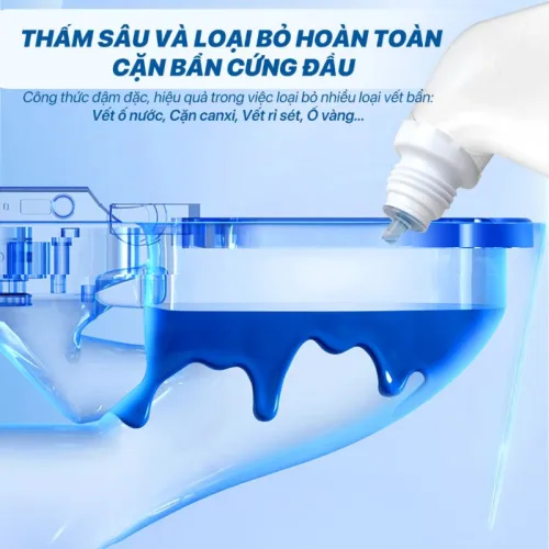 Nước Tẩy Bồn Cầu Top Gia - Chai Khử Mùi Bồn Cầu Diệt Khuẩn Siêu Sạch Tiết Kiệm 500ml