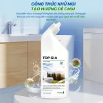 Nước Tẩy Bồn Cầu Top Gia - Chai Khử Mùi Bồn Cầu Diệt Khuẩn Siêu Sạch Tiết Kiệm 500ml