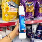 Nước Tẩy Bồn Cầu Vim Hương Chanh Sả Dịu Mát 880ml - Chai Màu Trắng