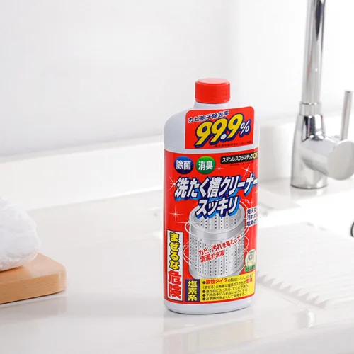 Nước Tẩy Lồng Máy Giặt Nhật Rocket - Nước Tẩy Máy Giặt 550g