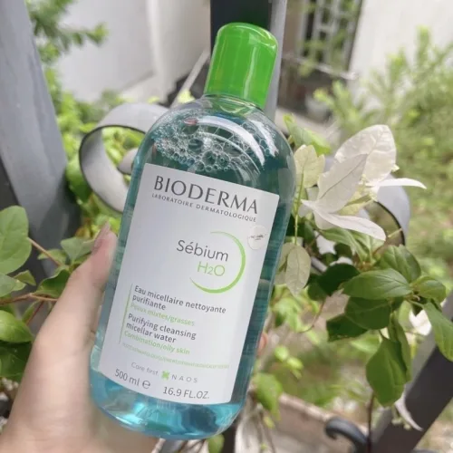 Nước Tẩy Trang Bioderma Màu Xanh Sébium H2O 500ml Dành Cho Da Dầu & Hỗn Hợp