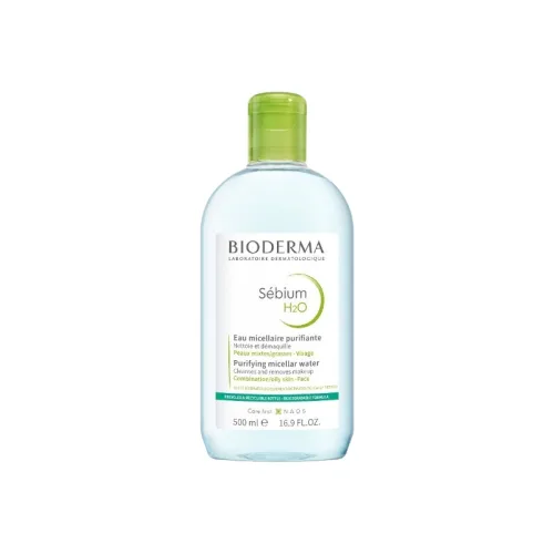 Nước Tẩy Trang Bioderma Màu Xanh Sébium H2O 500ml Dành Cho Da Dầu & Hỗn Hợp