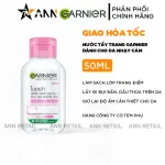 Nước Tẩy Trang Garnier Nắp Hồng Micellar Cleansing Water Cho Da Nhạy Cảm 50ml