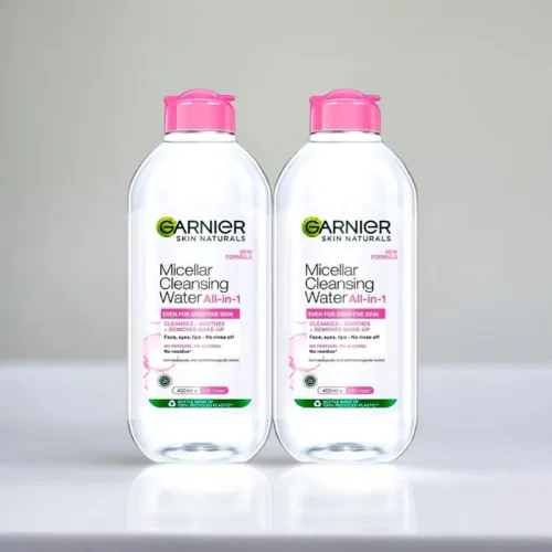 Nước Tẩy Trang Garnier Nắp Hồng Micellar Cleansing Water Cho Da Nhạy Cảm 400ml