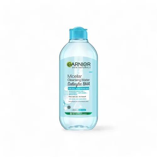 Nước Tẩy Trang Garnier Nắp Xanh Micellar Cleansing Water Salicylic BHA Dành Cho Da Dầu Mụn 400ml