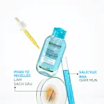 Nước Tẩy Trang Garnier Nắp Xanh Micellar Cleansing Water Salicylic BHA Dành Cho Da Dầu Mụn 400ml