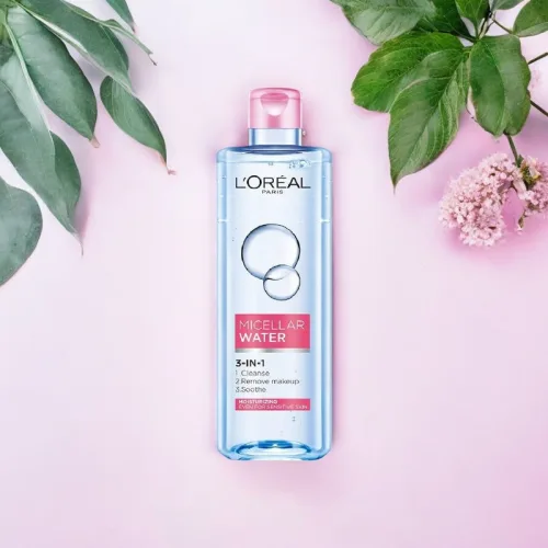 Nước Tẩy Trang Loreal Paris Màu Hồng Dưỡng Ẩm Micellar Water Moisturing 400ml