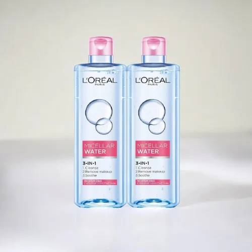 Nước Tẩy Trang Loreal Paris Màu Hồng Dưỡng Ẩm Micellar Water Moisturing 400ml
