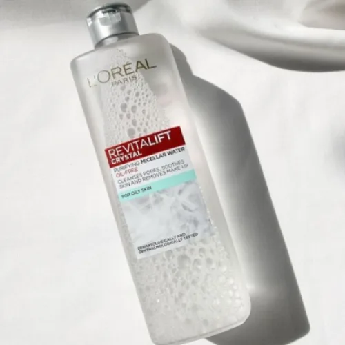Nước Tẩy Trang L'Oreal Làm Sạch Sâu Cho Da Dầu 400ml Revitalift Crystal Purifying Micellar Water