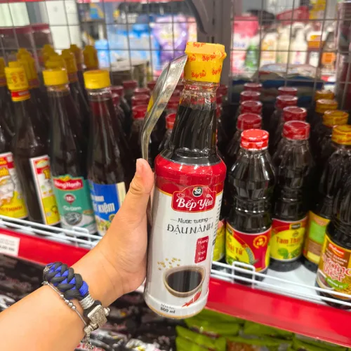 Nước Tương Đậu Nành S2 BẾP YÊU Tặng Muỗng 500ml