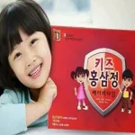 Nước Uống Hồng Sâm Baby Sanga Hàn Quốc Hộp 30 Gói - Dành Cho Bé