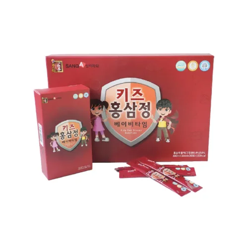 Nước Uống Hồng Sâm Baby Sanga Hàn Quốc Hộp 30 Gói - Dành Cho Bé