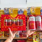 Nước Yến Sào Thái Huy Bảo - Tổ Yến Thiên Nhiên Kingnests 180ml x 5 Lon Nước Yến