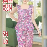 Đồ Bộ NỮ Sát Nách DD-85534 Vải Tole