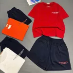Đồ Bộ Nữ Áo Cổ Tròn Tay Ngắn Quần Đùi Vải Cotton Mịn Mát Size 45-62kg