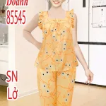 Đồ bộ nữ áo sát nách quần đùi vải tole DD-85545