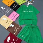Đồ bộ nữ áo tay ngắn quần đùi chất cotton xịn YM-1526