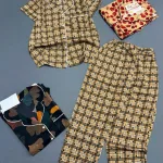 Đồ bộ nữ pijama tay ngắn quần dài mango