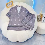 Đồ bộ nữ pijama tay ngắn quần đùi big size 70-80kg phúc lâm 135S