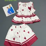 Đồ bộ nữ sát nách quần đùi chất latin HT-95237