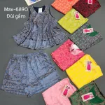 Đồ bộ nữ sát nách quần đùi Max-6890