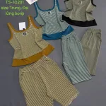 Đồ bộ nữ sát nách quần lững thun borip