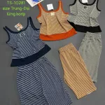Đồ bộ nữ sát nách quần lững thun borip