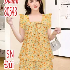 Đồ bộ nữ sát nách vài tole Dd-80543