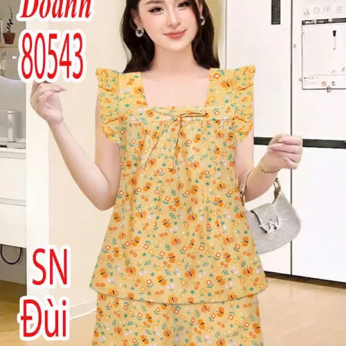Đồ bộ nữ sát nách vài tole Dd-80543