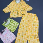 Đồ bộ nữ tay dài quần dài vải Tole dài tay dài