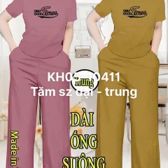 Đồ bộ nữ tay ngắn quần dài KH05 10411
