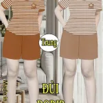 Đồ bộ nữ tay ngắn quần đùi chất cotton KH-95411