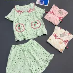 Đồ bộ nữ tay ngắn quân đùi cotton hàn