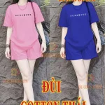 Đồ bộ nữ tay ngắn quần đùi thun cotton DD-05320