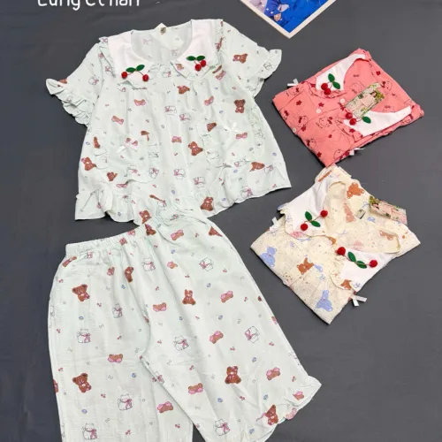 Đồ bộ nữ tay ngắn quần lững HT05216